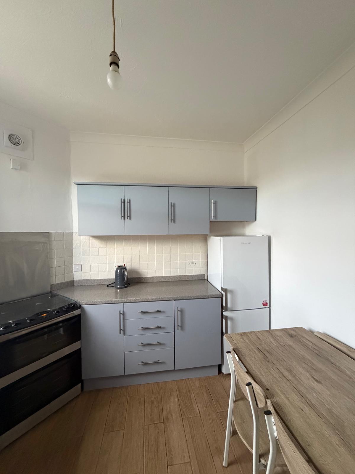 Wood finish kitchen transformation